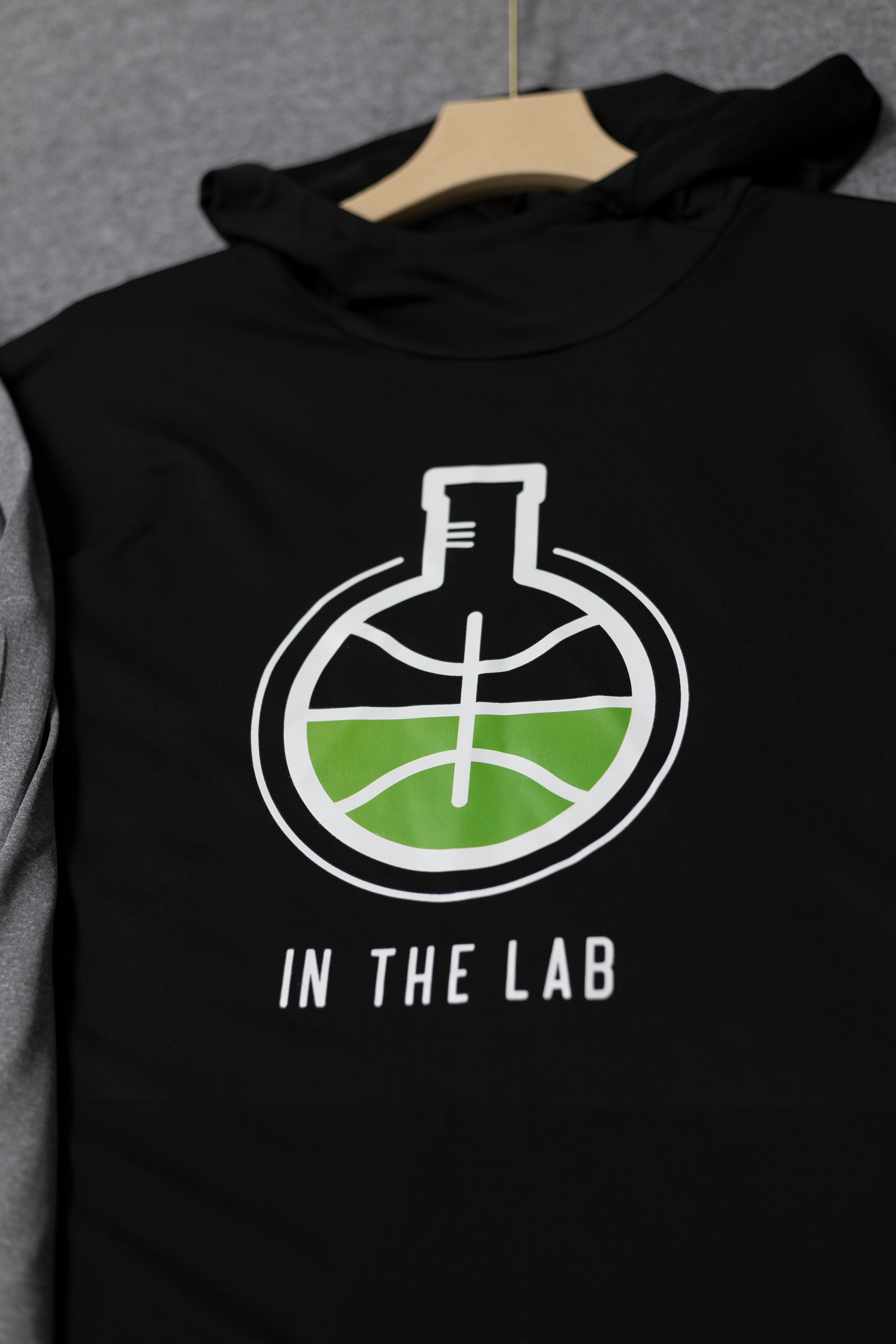 运动连帽长袖训练服速干高弹哈登库里篮球服美式投篮服健身帽衫 - 图2