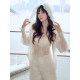 Lulusmiracle Fu Feng Shirt Li Xiaolu Summer Super Western Style Lace Hooded Sun Protection Shirt Jacket ສໍາລັບແມ່ຍິງ