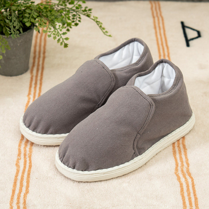 老北京千层底手工棉鞋男冬季加厚保暖东北棉花雪地靴一脚蹬面包鞋,淘宝优惠券,粉丝福利购,淘宝优惠卷