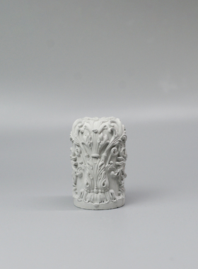 混凝土摆件 浮雕柱水泥工艺品香薰摆件桌面造景装饰摄影道具FZ353