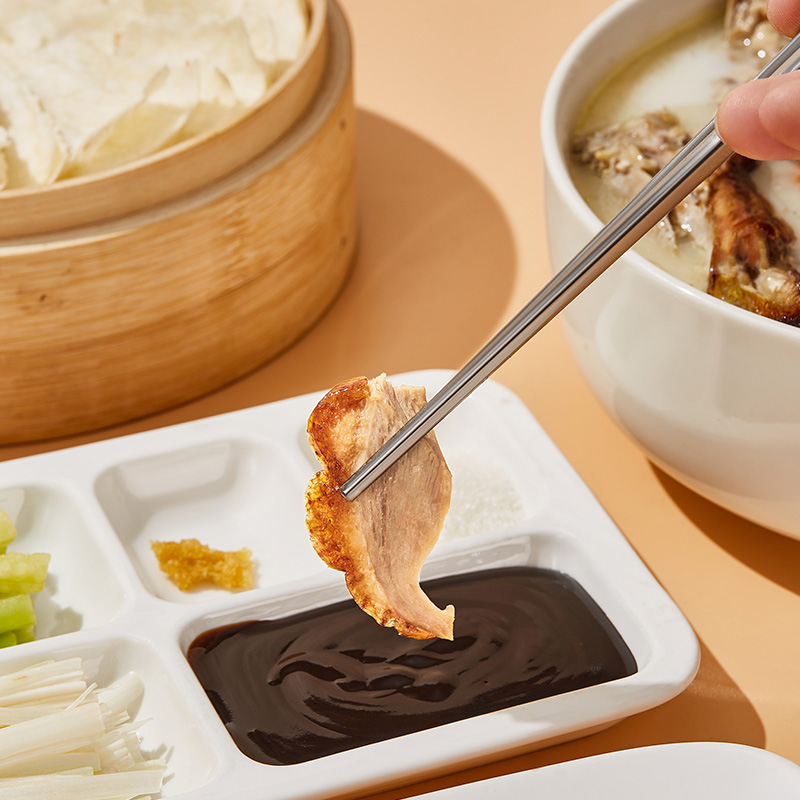 全聚德新品手工片制烤鸭加热即食北京烤鸭特产预制菜送礼礼盒