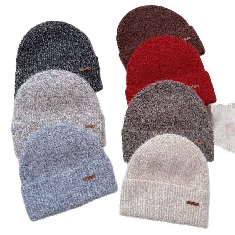 原创针织帽大头围帽子女秋冬季毛线帽雪地保暖登山加厚显脸小冷帽,淘宝优惠券,粉丝福利购,淘宝优惠卷