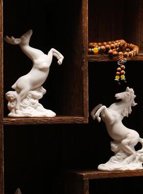 极速马到成功摆件流水景观鱼缸工艺礼G品摆饰摆设造景装饰桌面植