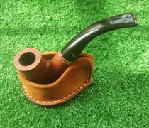 8deco cow leather smoking bucket Sofa Seat Single Bucket Holder Bucket Base of Travelling Without Wear for Tobacco Bucket Shelf