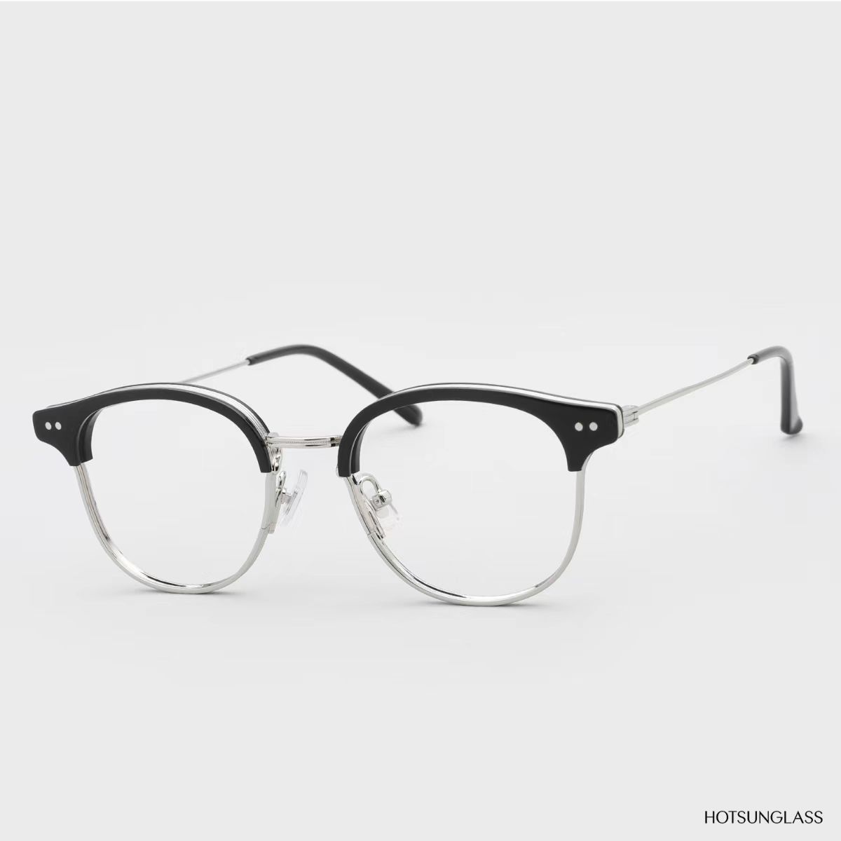 正品韩国ALIO钛金属眼镜框GM复古可配近视防蓝光度数眼镜架潮男女 - 图1