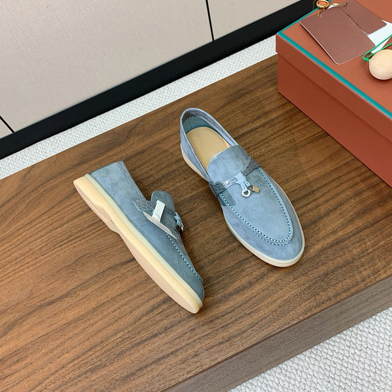 LP一脚蹬乐福鞋女麂皮意大利纯原平底流苏休闲懒人豆豆鞋男老钱风,淘宝优惠券,粉丝福利购,淘宝优惠卷