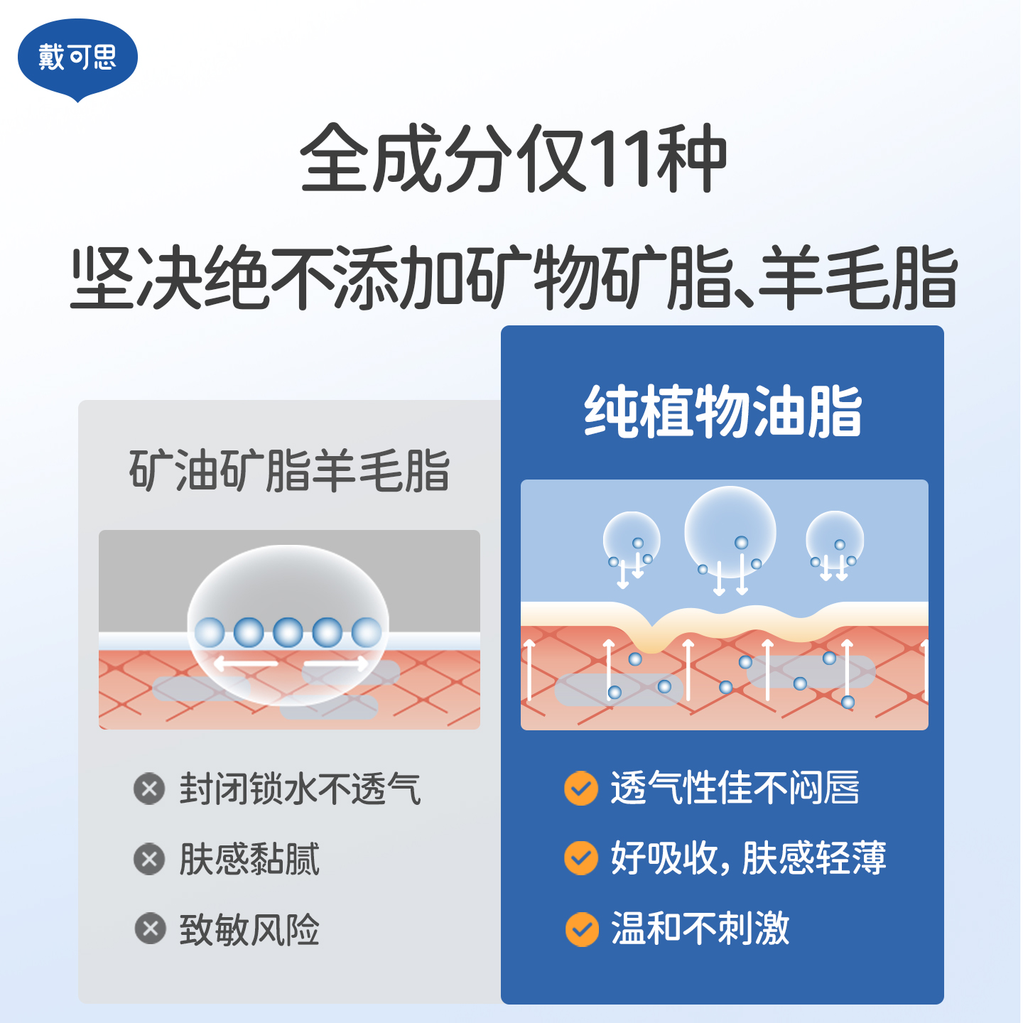 戴可思儿童润唇膏奶茶香秋冬保湿滋润男孩小女孩专用