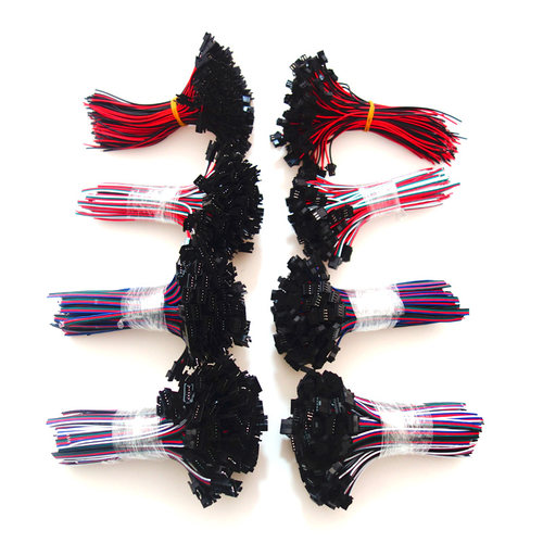 LED灯带公母对接插头SM端子线子母接头线3pin2P4P5P6P灯具对接线 - 图3