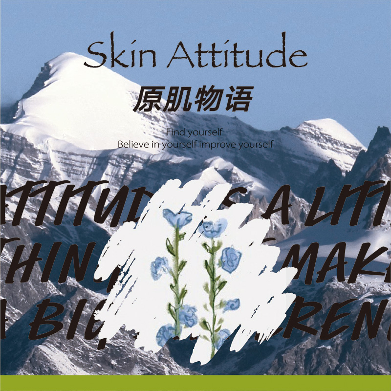 Skin Attitude原肌物语九层塔乌龙库拉索芦荟沐浴露滋润持久留香 - 图3