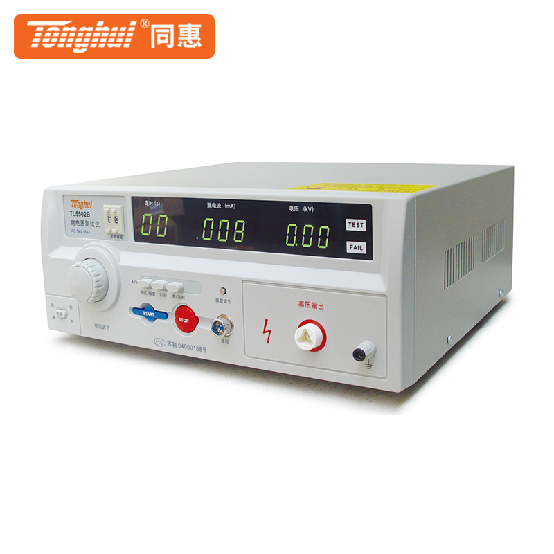 同惠交流耐压测试仪TL5520B/TL5605A/TL5510A/TL5502A/TL5502B - 图1