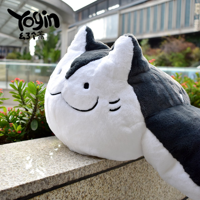 Yogin got a jingray cat plush toy