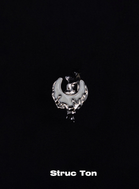 StrucTon小众设计缠绕金属戒指