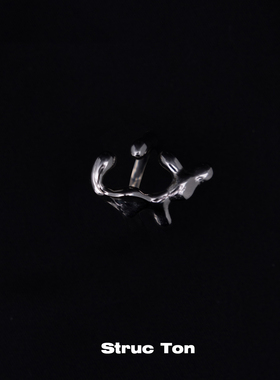 StrucTon不规则重组破裂小众戒指