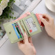 Roger luggage PU universal small fresh multi-functional wallet