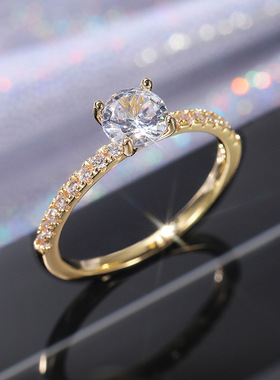 Simple Engagement Wedding Ring