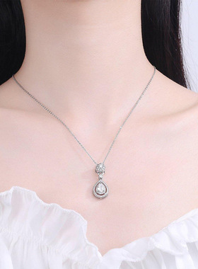 Net Red Sweater Necklace Female Korean Drop Pendant Niche