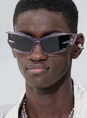 日系moleubak未来感科技yk太阳镜新款欧美走秀墨镜异性太阳眼镜