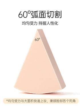 小杨哥推荐纤倩一次性粉扑化妆海绵块干湿两用上妆果冻粉底液用