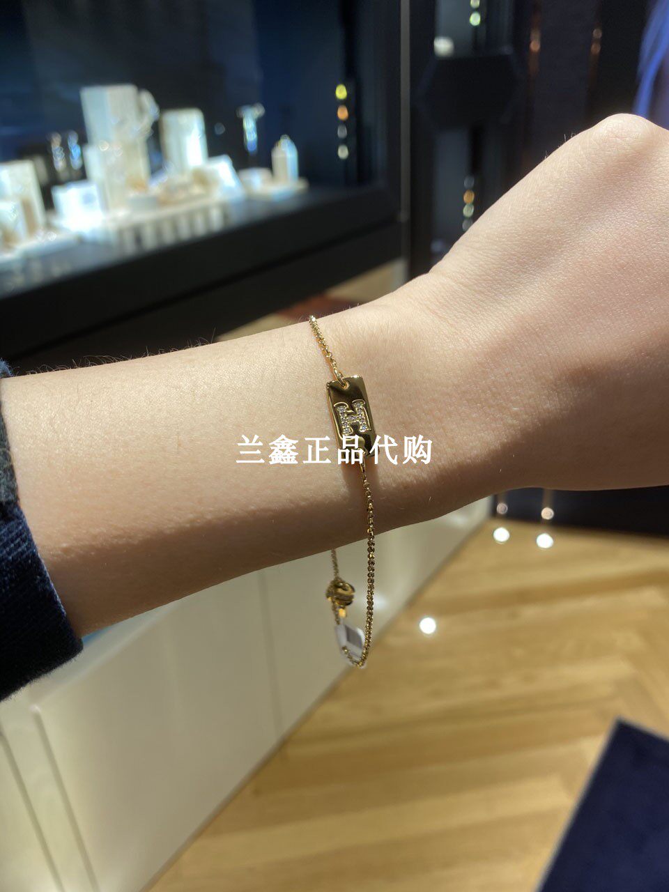 apm monaco字母条形q等手链 旭天华服饰海外项坠/吊坠