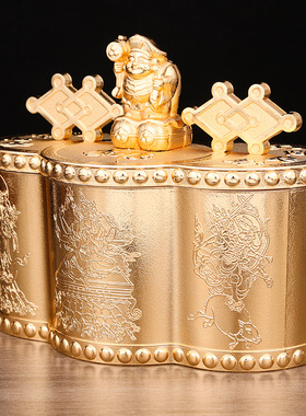 香港正品李居明胜利大财箱摆件