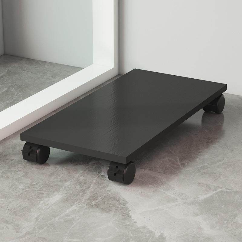 Desktop computer host bracket, under-table storage rack, mobile pulley chassis base, tray bracket, large trailer