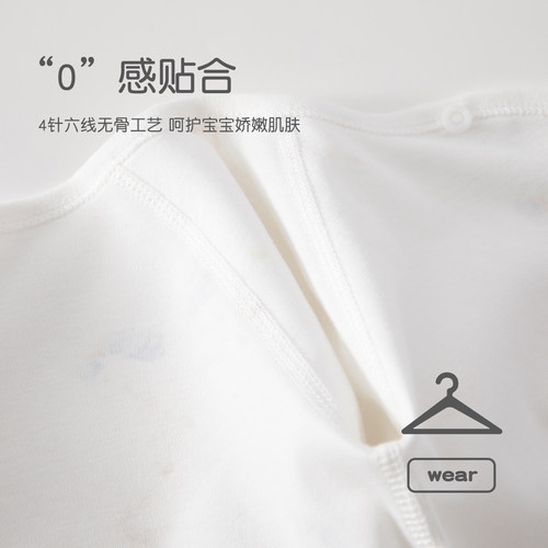 新生婴儿衣服秋季连体衣a类纯棉小月龄宝宝秋装贴身马年初生52码9 - 图1