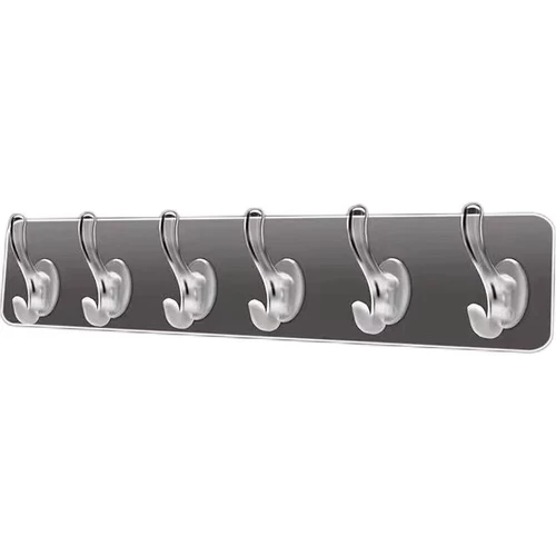 Пожертвование -Бесплатный крючок липкий крюк шесть -дверь шляпы за стеной крючка -кухонный тип кухонного типа Водонепроницаемый плащ