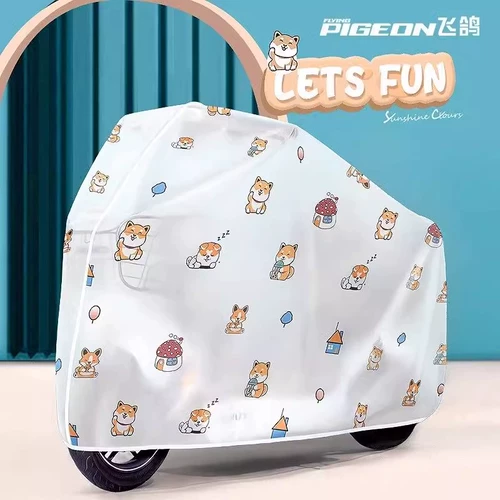 Электромобиль, дождевик, зонтик с зонтиком, водонепроницаемый велосипед, защита транспорта