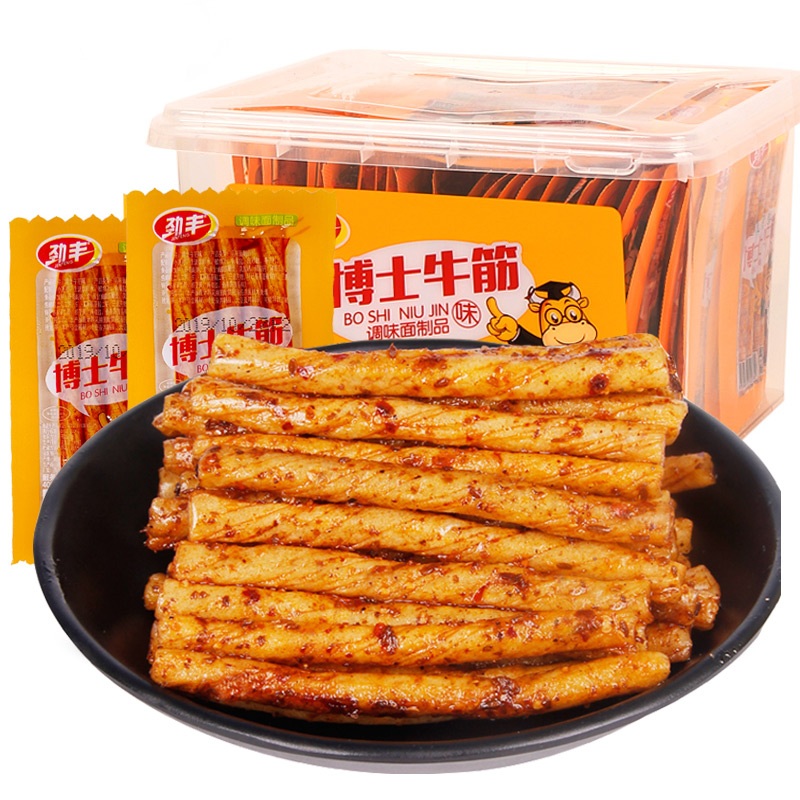 劲丰博士牛筋辣条零食小吃休闲食品经典网红面筋小素牛筋儿时怀旧,淘宝优惠券,粉丝福利购,淘宝优惠卷