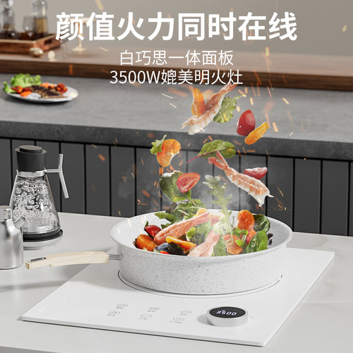 德国凯盟嵌入式电磁炉单灶凹面电陶炉双灶大功率公寓内嵌镶入式 - 图0