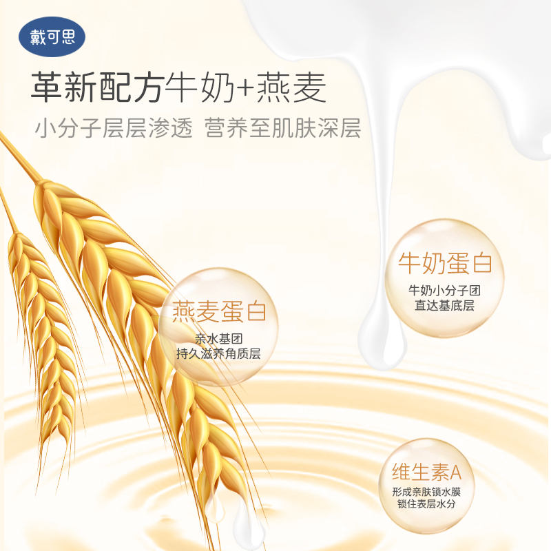 买1送1！戴可思儿童洗发沐浴露二合一