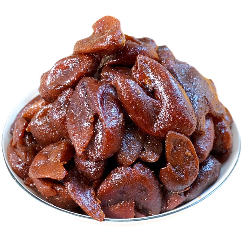 新会陈皮黄皮果干鸡心甘草果脯蜜饯休闲零食广东凉果特产非竹蜂盐 - 图3