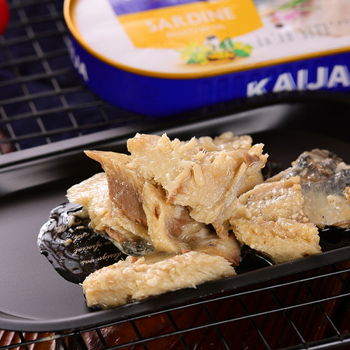 俄罗斯国家馆进口油浸沙丁鱼KAIJA牌海鲜即食下酒下饭菜无添加 - 图2