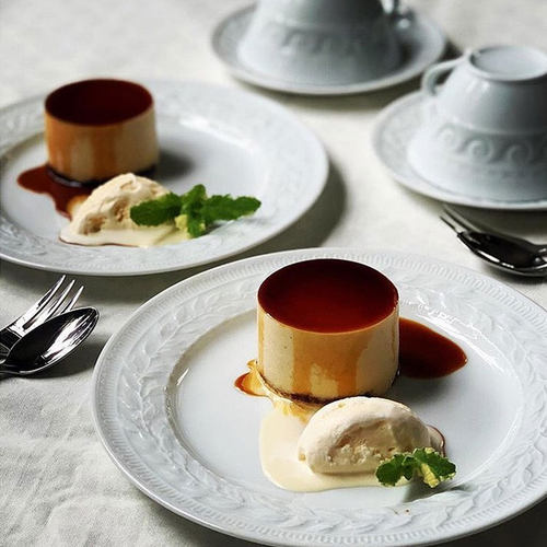 法国柏图 BERNARDAUD 卢浮系列纯白浮雕餐盘家用简约平盘汤盘餐具 - 图1