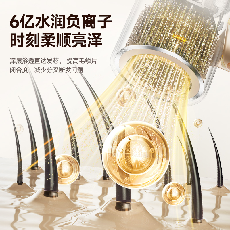 vtt吹风机王者荣耀合作款D8家用高速负离子护发大风静音电吹风