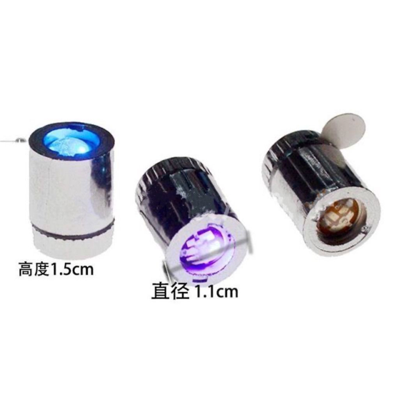 LED小灯筒转转笔灯芯水晶电子底座发光手工diy旋转开关电镀配件灯,淘宝优惠券,粉丝福利购,淘宝优惠卷