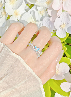 BaObA原创设计纯银梦幻星球蝴蝶