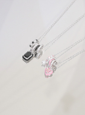 BaObAo情侣项链轻奢甜酷设