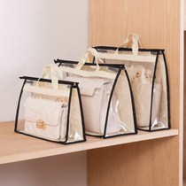 Breathable damp-proof bag-coated dust bag wardrobe sealed leather bag protective finishing collection na bag transparent hanging bag containing deviner