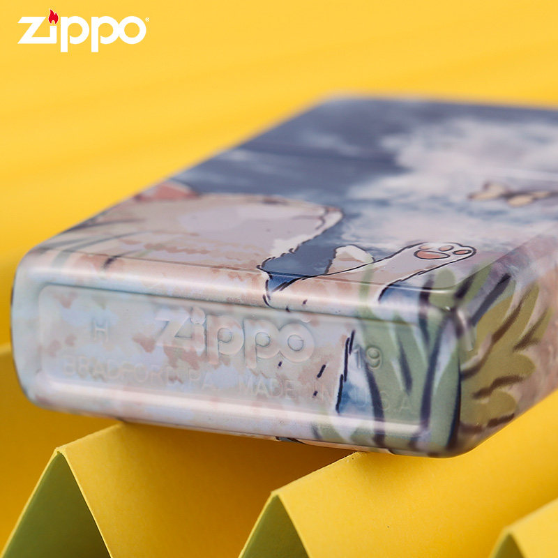 zippo芝宝正版打火机 心之所向之宝正品创意防风煤油送男朋友礼物