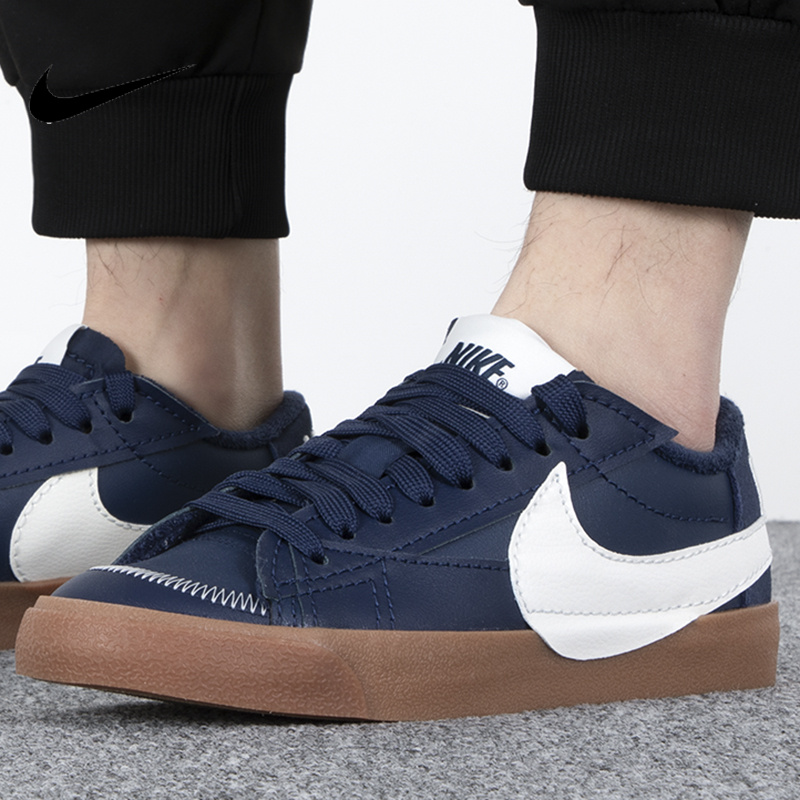 Nike耐克春季新款男鞋BLAZER LOW 77休闲低帮运动板鞋 DR9865-101 - 图0