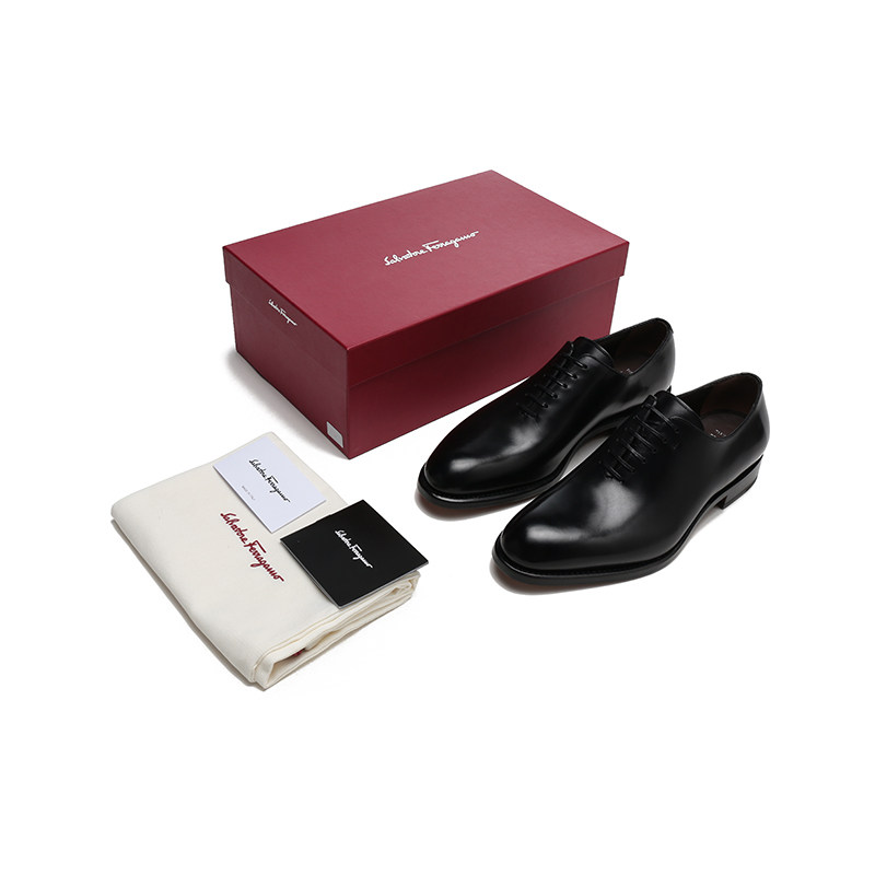 Ferragamo菲拉格慕 男士牛系带皮鞋单鞋牛津鞋 0707825,淘宝优惠券,粉丝福利购,淘宝优惠卷