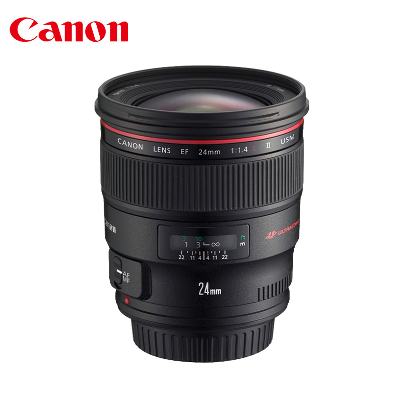 Canon/佳能 EF 24mm f/1.4L II USM广角定焦单反镜头大光圈人像风景头24 1.4红圈全画幅相机风光超广角镜头-图1