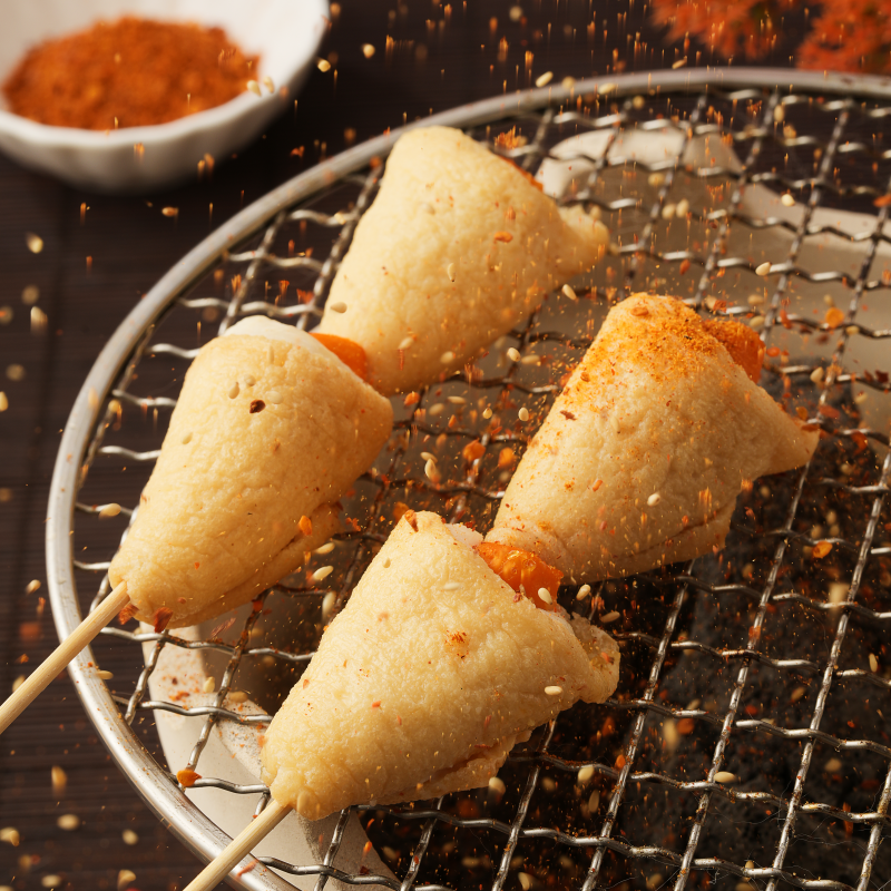 永圆手卷鱼籽福袋包鱼丸关东煮麻辣烫火锅食材小众711同款半成品 - 图2