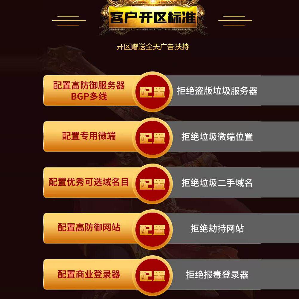 传奇sf开服表传奇一条龙开服传世开区版本架设制作架设制作搭建高防服务器公司