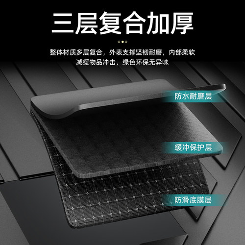 适用于23款梅赛德斯奔驰EQS专用后备箱垫TPE尾箱垫子汽车用品改装 - 图3