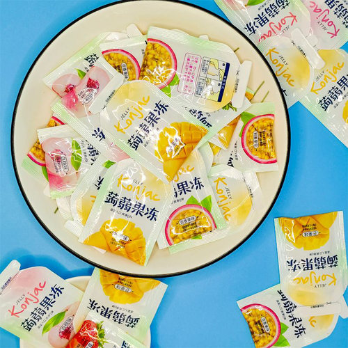 蒟蒻果冻零脂肪低卡吸吸冻旗舰店果汁魔芋解馋宿舍分享小零食健康 - 图2