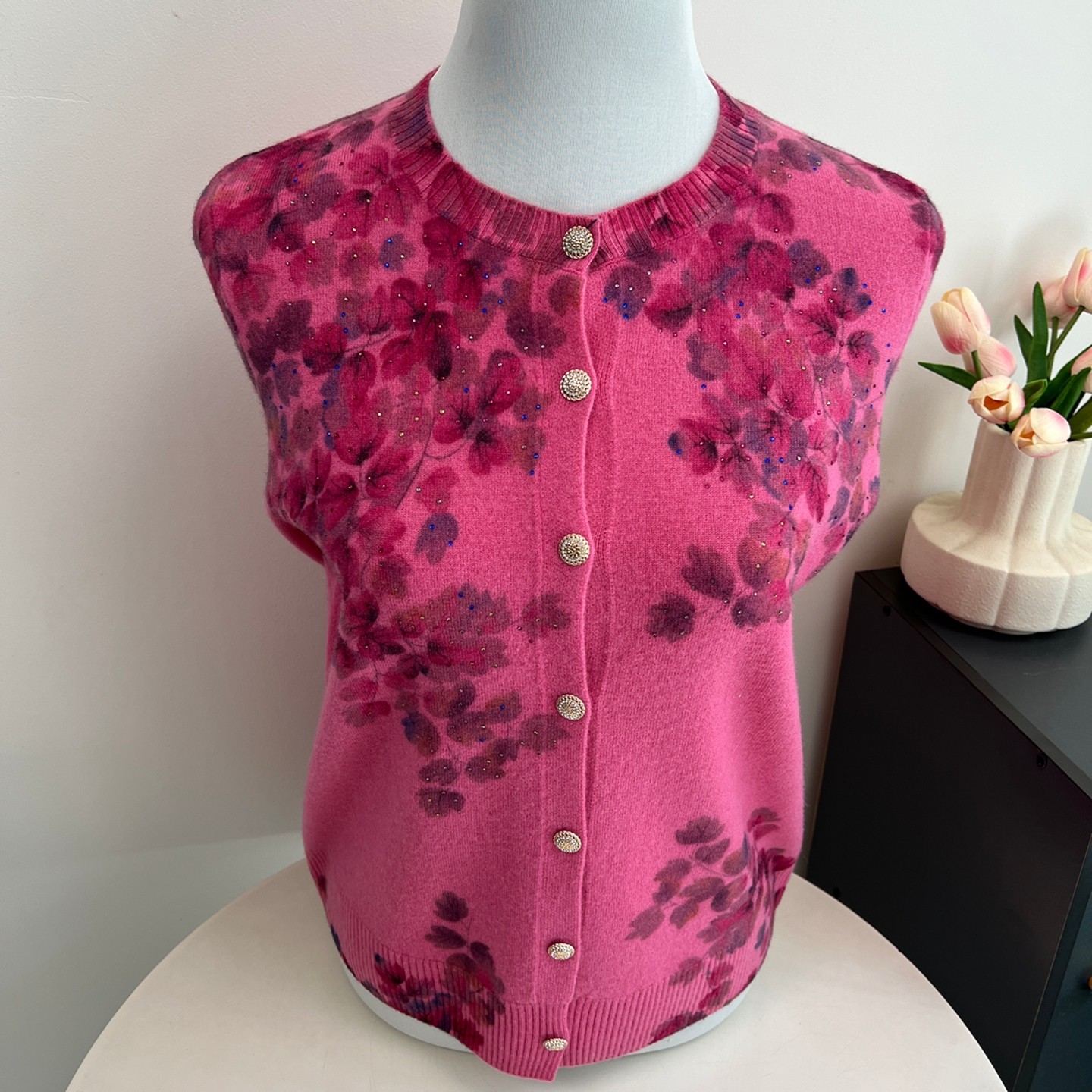 纯羊毛衫秋冬妈妈装针织开衫上衣洋气60岁70中老年女奶奶高贵外套,淘宝优惠券,粉丝福利购,淘宝优惠卷