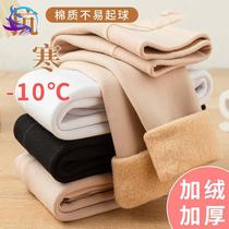 Autumn Winter Girls Garnter Thickened Silk Socks and Wz Warm Outside Wearing Children White Dancing Socks to Bottom Even Pants Socks