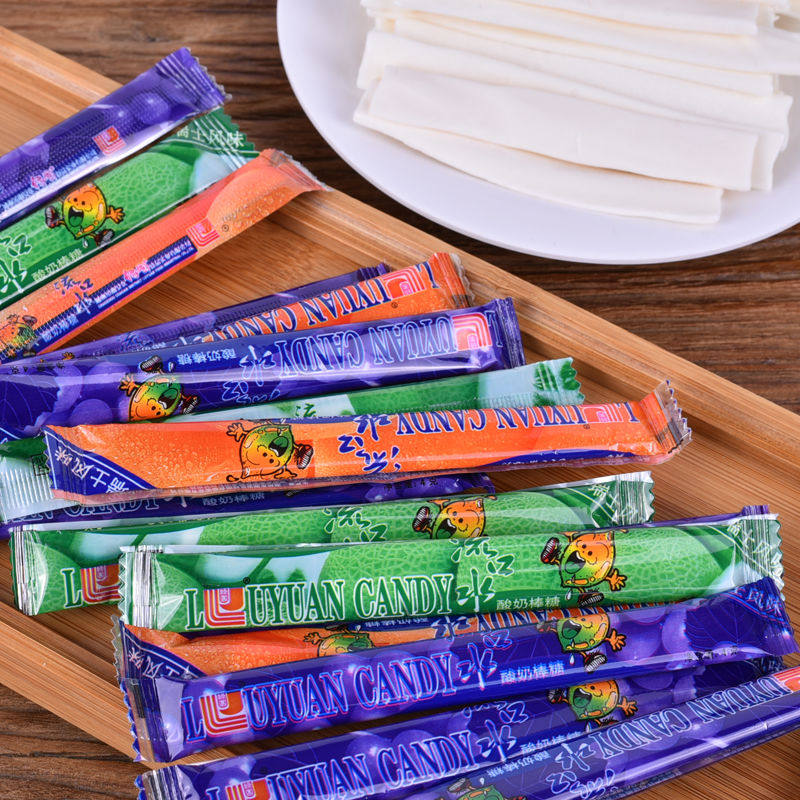 流口水酸奶棒糖混合味8090后怀旧小时候童年糖果零食软糖拉丝奶糖,淘宝优惠券,粉丝福利购,淘宝优惠卷